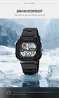 SKMEI 2641 Nuevo Reloj Digital Deportivo de Doble Pantalla para Hombre, Reloj Militar Electrónico Multifuncional a Prueba de Agua. - Miniatura 17