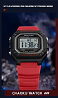 SANDA 2156 reloj de moda para hombre, relojes deportivos militares resistentes al agua, relojes de pulsera digitales Led con esfera grande del ejército, cronómetros para hombre - Miniatura 15