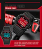 Reloj Digital SANDA de la mejor marca a la moda estilo G para hombre, relojes deportivos impermeables. - Miniatura 16