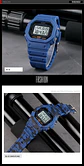 SKMEI 1628 relojes digitales de lujo para Hombre, relojes de pulsera electrónicos deportivos impermeables para Hombre, Reloj con luz trasera militar, Reloj 1988 para Hombre - Miniatura 29