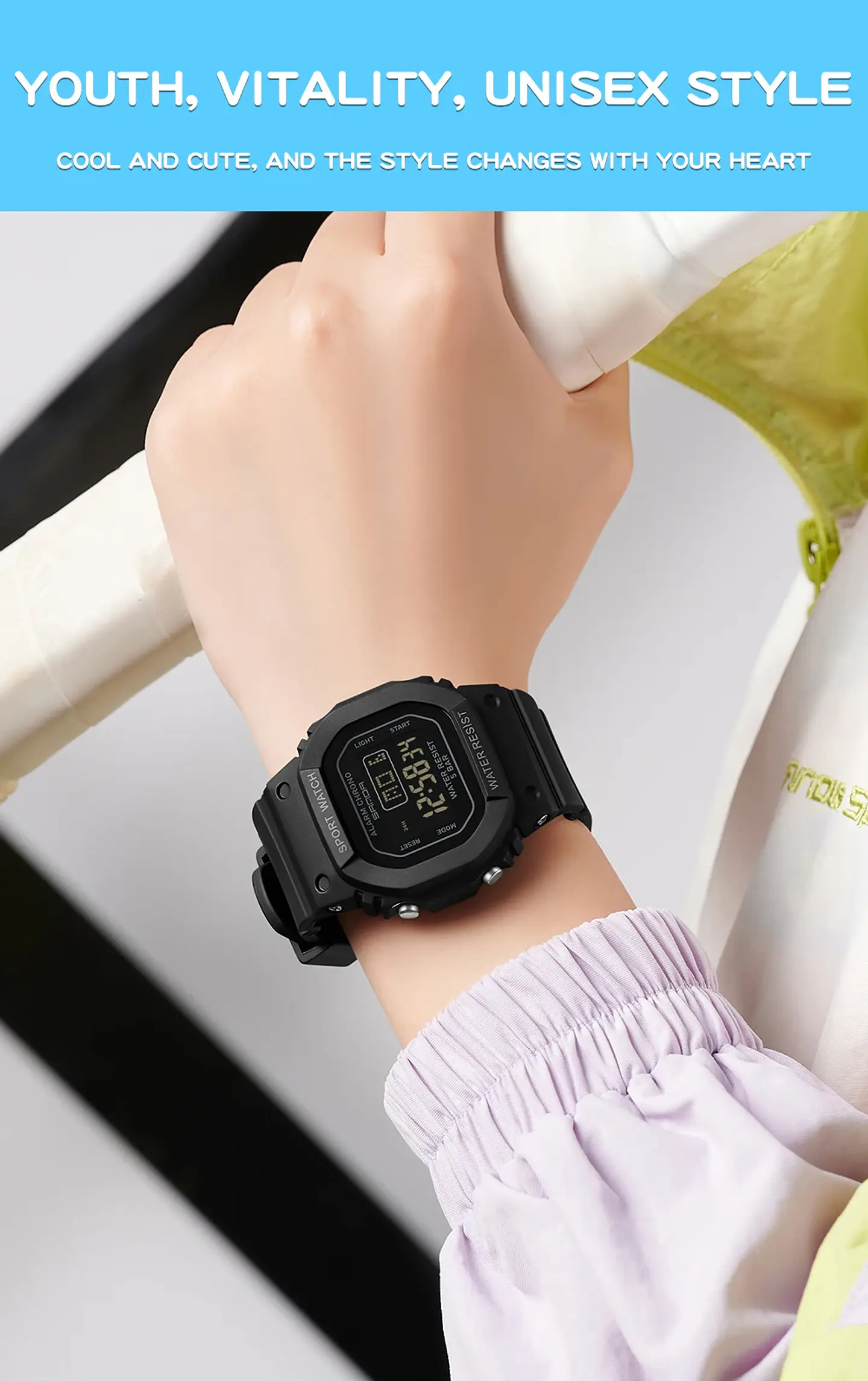 Reloj Digital LED SANDA para niños y niñas, reloj deportivo para niños, reloj electrónico resistente al agua, reloj de regalo informal para niños al aire libre 28