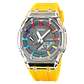 Reloj SKMEI 2100 resistente al agua para hombre, cronómetro de cuenta atrás, luz Led, reloj de pulsera con movimiento electrónico, reloj despertador de 5 horas, relojes digitales - Miniatura 17