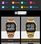 Reloj Digital SKMEI 1335 para Hombre, relojes de pulsera electrónicos cronógrafo impermeables deportivos Retro para Hombre, Reloj de acero inoxidable para Hombre - Miniatura 17