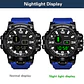 Reloj de pulsera electrónico deportivo a la moda para hombre, Esfera Grande, multifuncional, resistente al agua, alarma luminosa, reloj militar para niños y hombres - Miniatura 21