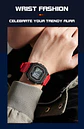 SANDA 2156 reloj de moda para hombre, relojes deportivos militares resistentes al agua, relojes de pulsera digitales Led con esfera grande del ejército, cronómetros para hombre - Miniatura 21