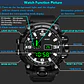 Reloj de pulsera electrónico deportivo a la moda para hombre, Esfera Grande, multifuncional, resistente al agua, alarma luminosa, reloj militar para niños y hombres - Miniatura 23