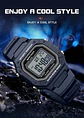 SANDA 2156 reloj de moda para hombre, relojes deportivos militares resistentes al agua, relojes de pulsera digitales Led con esfera grande del ejército, cronómetros para hombre - Miniatura 22