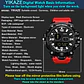 Reloj de pulsera electrónico deportivo a la moda para hombre, Esfera Grande, multifuncional, resistente al agua, alarma luminosa, reloj militar para niños y hombres - Miniatura 24