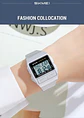 Reloj Electrónico Digital Deportivo SKMEI 2475, Nuevo, Resistente al Agua, para Hombre y Mujer, Diseño Simple, con Luz Nocturna EL, Reloj de Lujo - Miniatura 20