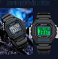 SANDA 2156 reloj de moda para hombre, relojes deportivos militares resistentes al agua, relojes de pulsera digitales Led con esfera grande del ejército, cronómetros para hombre - Miniatura 23