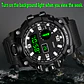 Reloj de pulsera electrónico deportivo a la moda para hombre, Esfera Grande, multifuncional, resistente al agua, alarma luminosa, reloj militar para niños y hombres - Miniatura 25