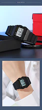Reloj Electrónico Digital Deportivo SKMEI 2475, Nuevo, Resistente al Agua, para Hombre y Mujer, Diseño Simple, con Luz Nocturna EL, Reloj de Lujo - Miniatura 25