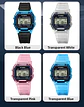 Reloj Digital SYNOKE para estudiantes, reloj deportivo Unisex, reloj deportivo multifunción resistente al agua con LED luminoso, reloj clásico para hombres y mujeres - Miniatura 29