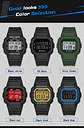 Reloj Digital SANDA de la mejor marca a la moda estilo G para hombre, relojes deportivos impermeables. - Miniatura 25