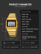 Reloj Electrónico Digital Deportivo SKMEI 2475, Nuevo, Resistente al Agua, para Hombre y Mujer, Diseño Simple, con Luz Nocturna EL, Reloj de Lujo - Miniatura 29