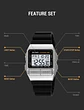 Reloj Electrónico Digital Deportivo SKMEI 2475, Nuevo, Resistente al Agua, para Hombre y Mujer, Diseño Simple, con Luz Nocturna EL, Reloj de Lujo - Miniatura 30