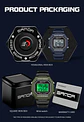 SANDA 2156 reloj de moda para hombre, relojes deportivos militares resistentes al agua, relojes de pulsera digitales Led con esfera grande del ejército, cronómetros para hombre - Miniatura 28