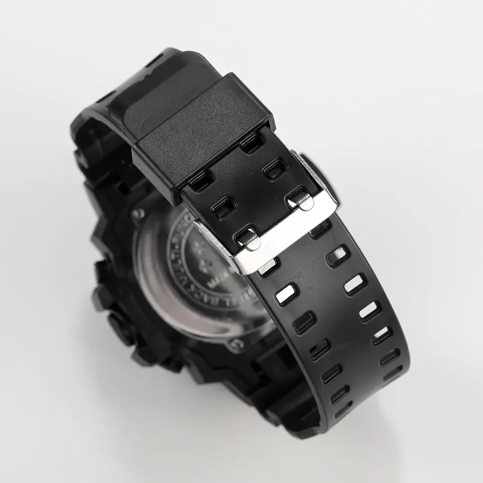Reloj de pulsera electrónico deportivo a la moda para hombre, Esfera Grande, multifuncional, resistente al agua, alarma luminosa, reloj militar para niños y hombres 45