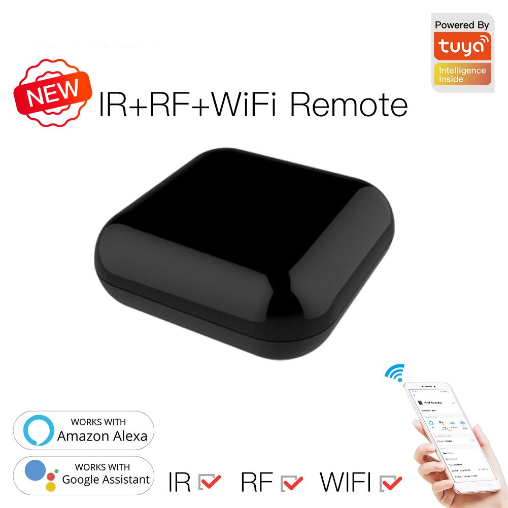 WiFi - Mini Control Remoto Universal Wifi IR y RF Tuya Smart