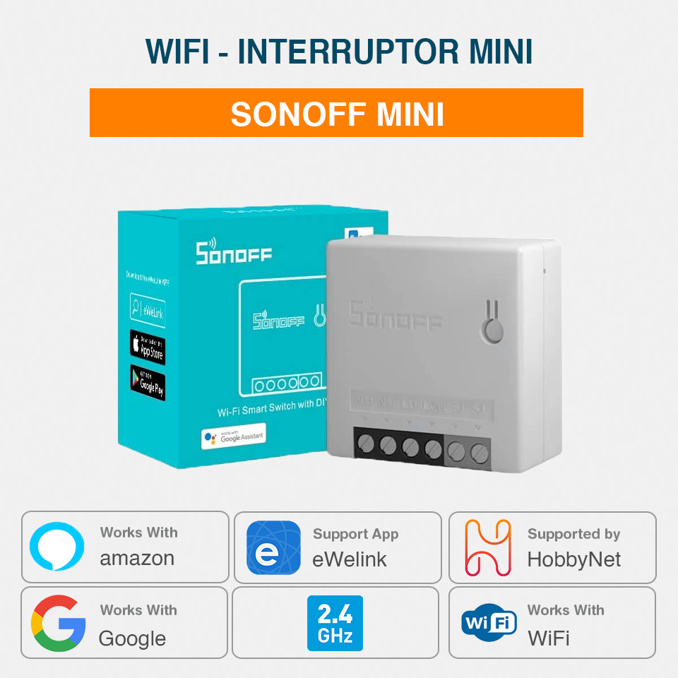 Sonoff Mini Dos Vías Conmutable