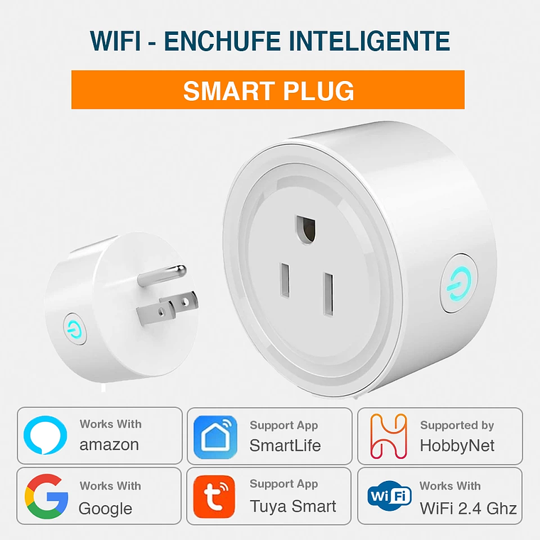 WiFi - Enchufe Inteligente - Smart Plug - Tuya Smart Life 1