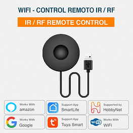 WiFi - Mini Control Remoto Universal WiFi IR RF - Tuya Smart Life