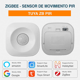 Zigbee - Sensor Movimiento PIR - Tuya Smart Life