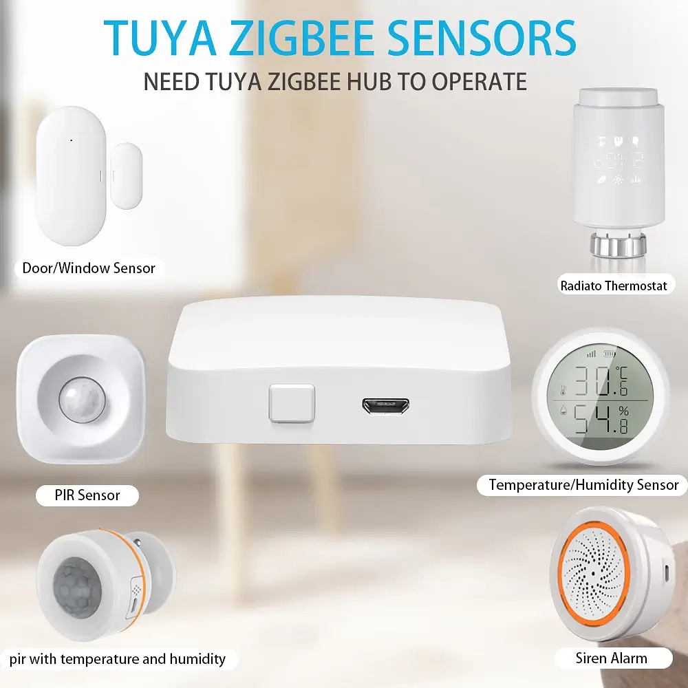 Zigbee - Sensor Movimiento PIR - Tuya Smart Life