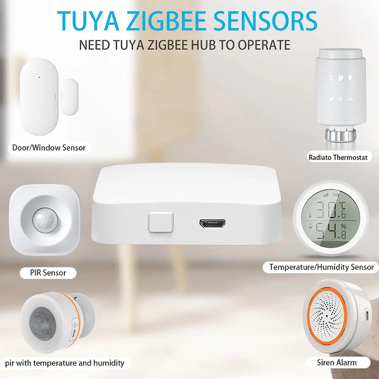 Zigbee - Sensor Movimiento PIR - Tuya Smart Life 3