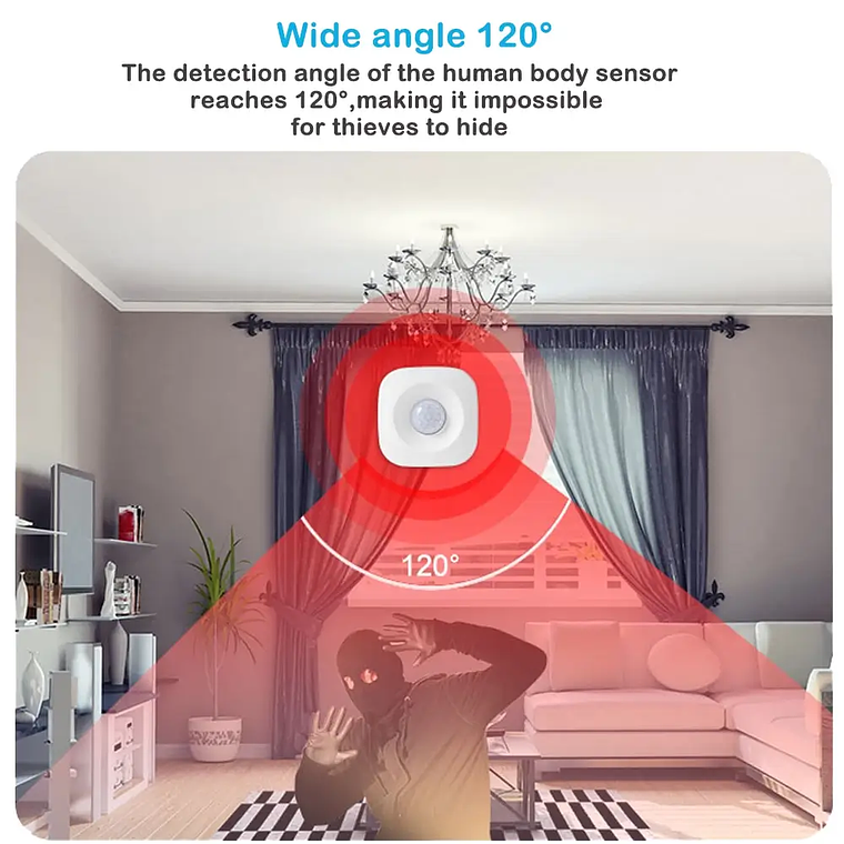 Zigbee - Sensor Movimiento PIR - Tuya Smart Life 6