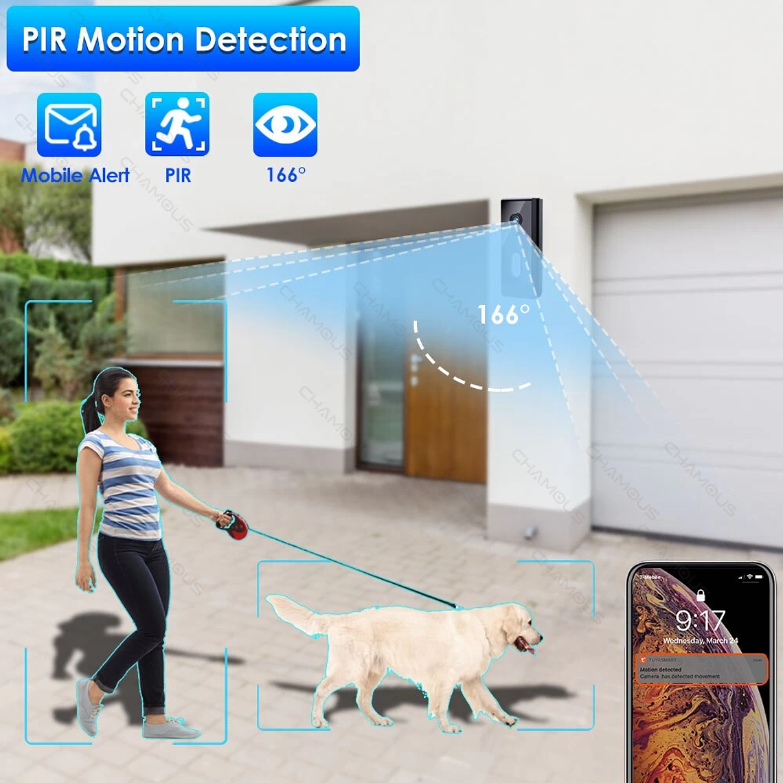 WiFi - Video Portero Timbre Inteligente 1080 px - Tuya Smart Life 5