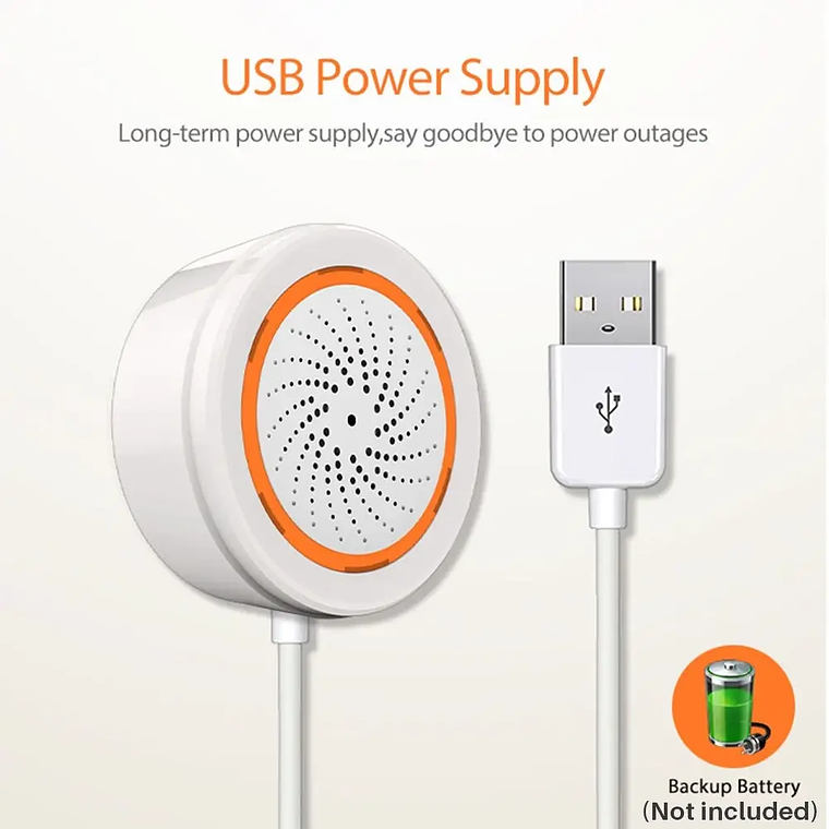 Zigbee - Sirena Inteligente - Tuya Smart Life 2