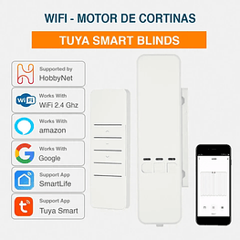 WiFi - Motor Inteligente Cortinas Persianas - Tuya Smart Life