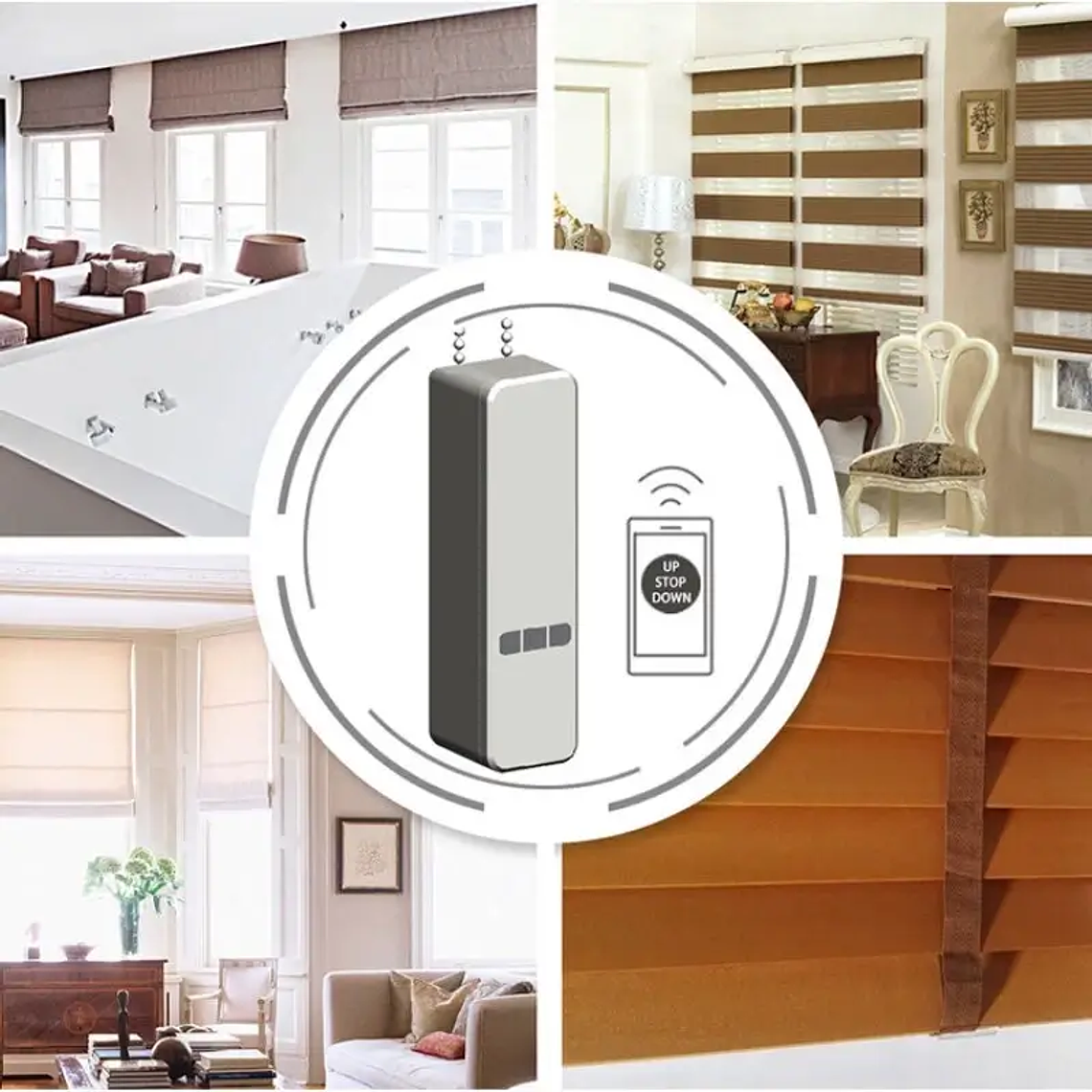 WiFi - Motor Inteligente Cortinas Persianas - Tuya Smart Life 5