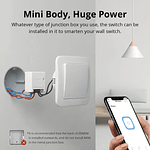 Zigbee - Mini Interruptor Inteligente ZB-MINI