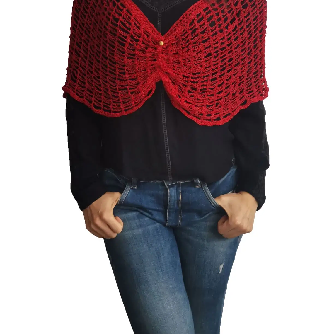 Chal Terlenca - Tejido a Mano Calado 5