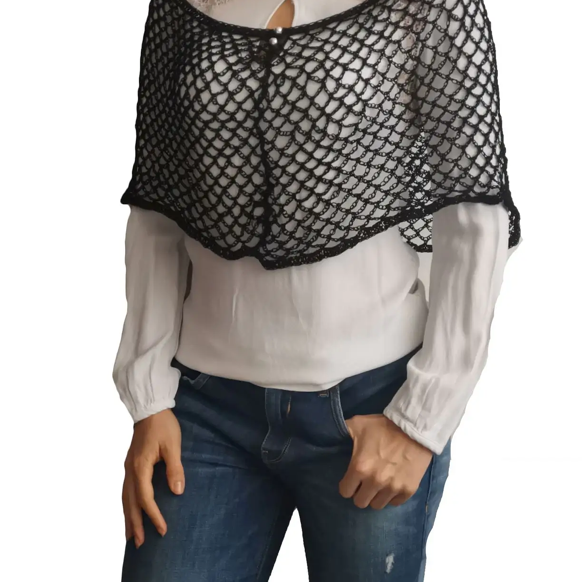 Chal Terlenca - Tejido a Mano Calado 6