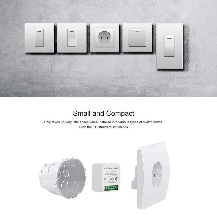 Zigbee - Interruptor Inteligente Mini 16A - Tuya Smart Life 6