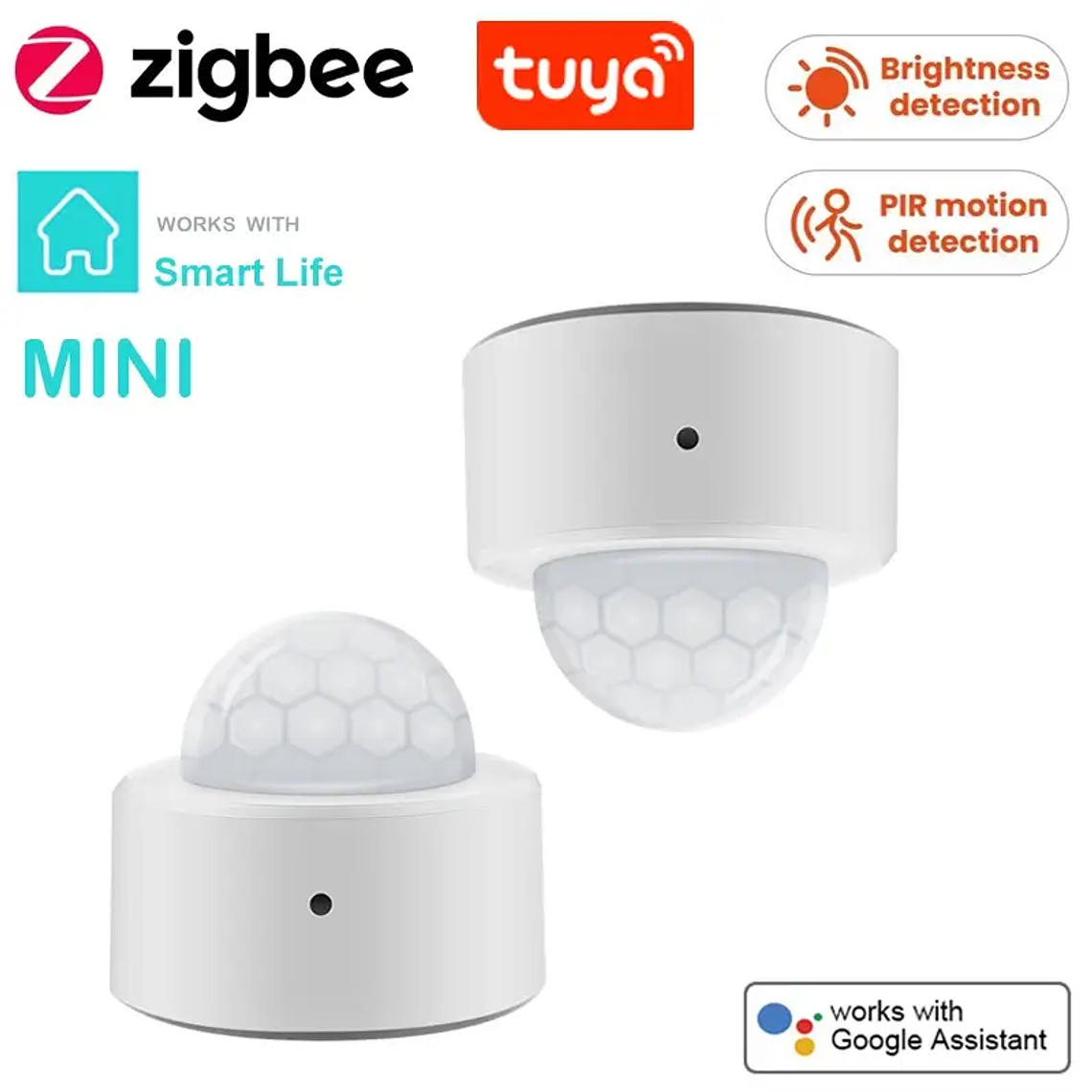 Zigbee - Sensor Movimiento PIR e Iluminancia - Tuya Smart Life 2