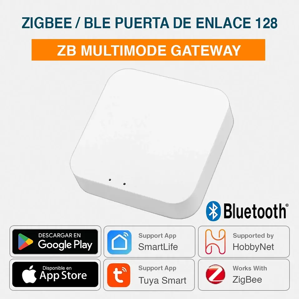 Puerta de Enlace Zigbee Gateway Multimodo - Tuya Smart
