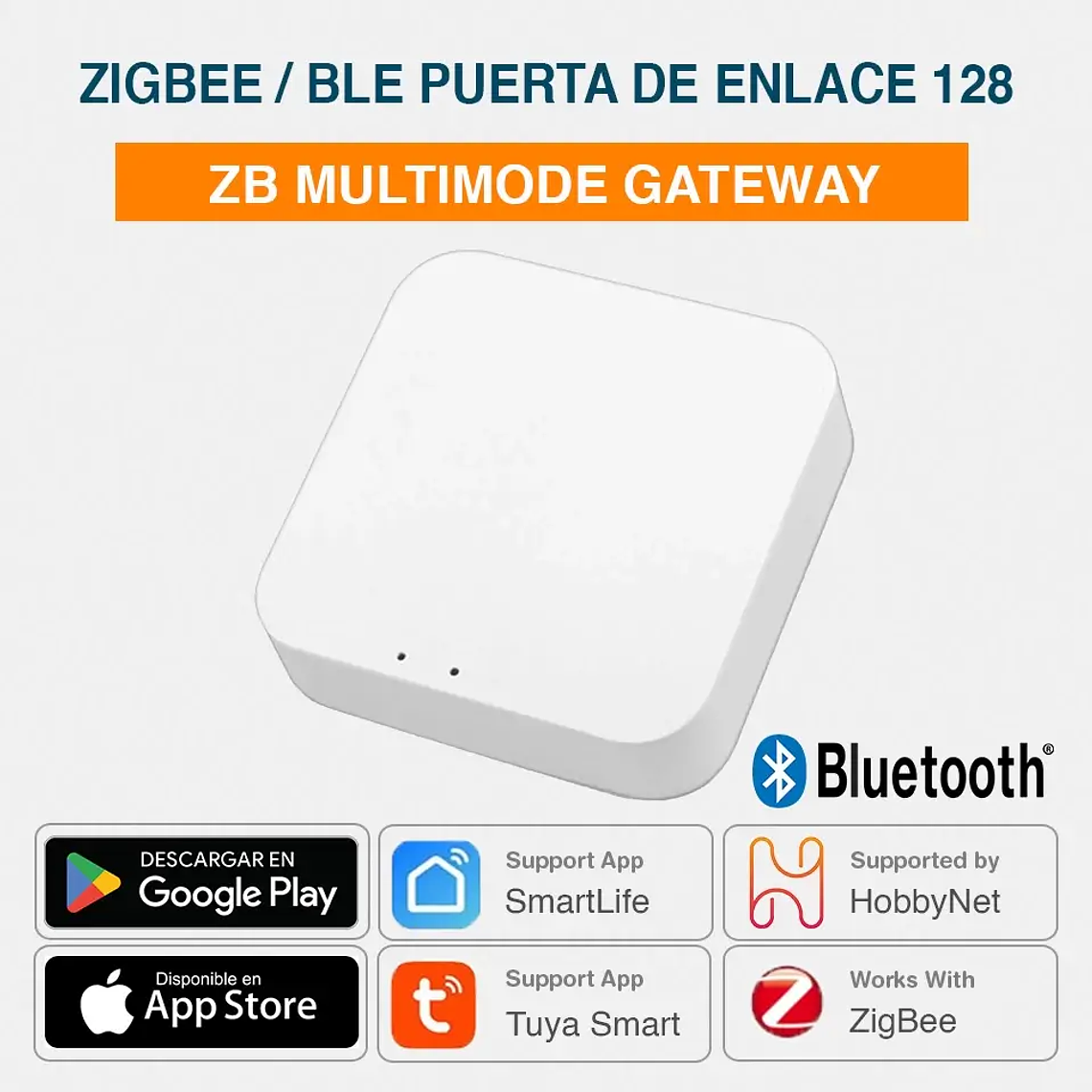 Zigbee - Puerta de Enlace - Bluetooth Gateway Multimodo - Tuya Smart Life 1