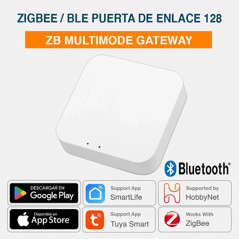 Zigbee - Puerta de Enlace - Bluetooth Gateway Multimodo - Tuya Smart Life 1