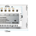 Zigbee - Interruptor Inteligente Táctil 1G Sencillo - Tuya Smart Life