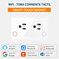 WiFi - Toma Corriente Táctil Inteligente Smart Socket - Tuya Smart Life - Miniatura 2