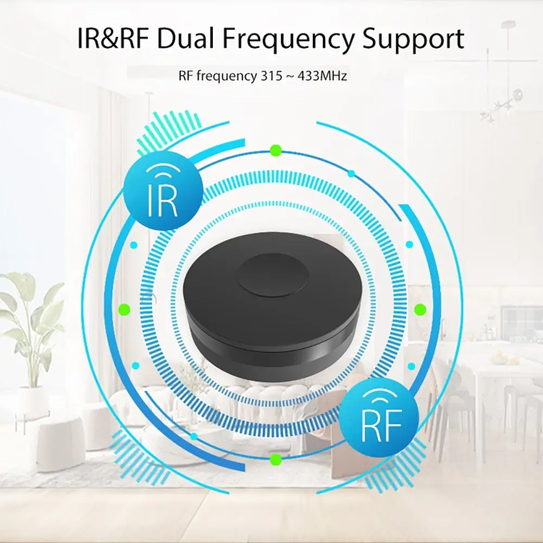 WiFi - Mini Control Remoto Universal WiFi IR RF - Tuya Smart Life 3