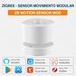 Zigbee - Sensor Movimiento PIR / Iluminancia Modular - Tuya Smart Life - Miniatura 1