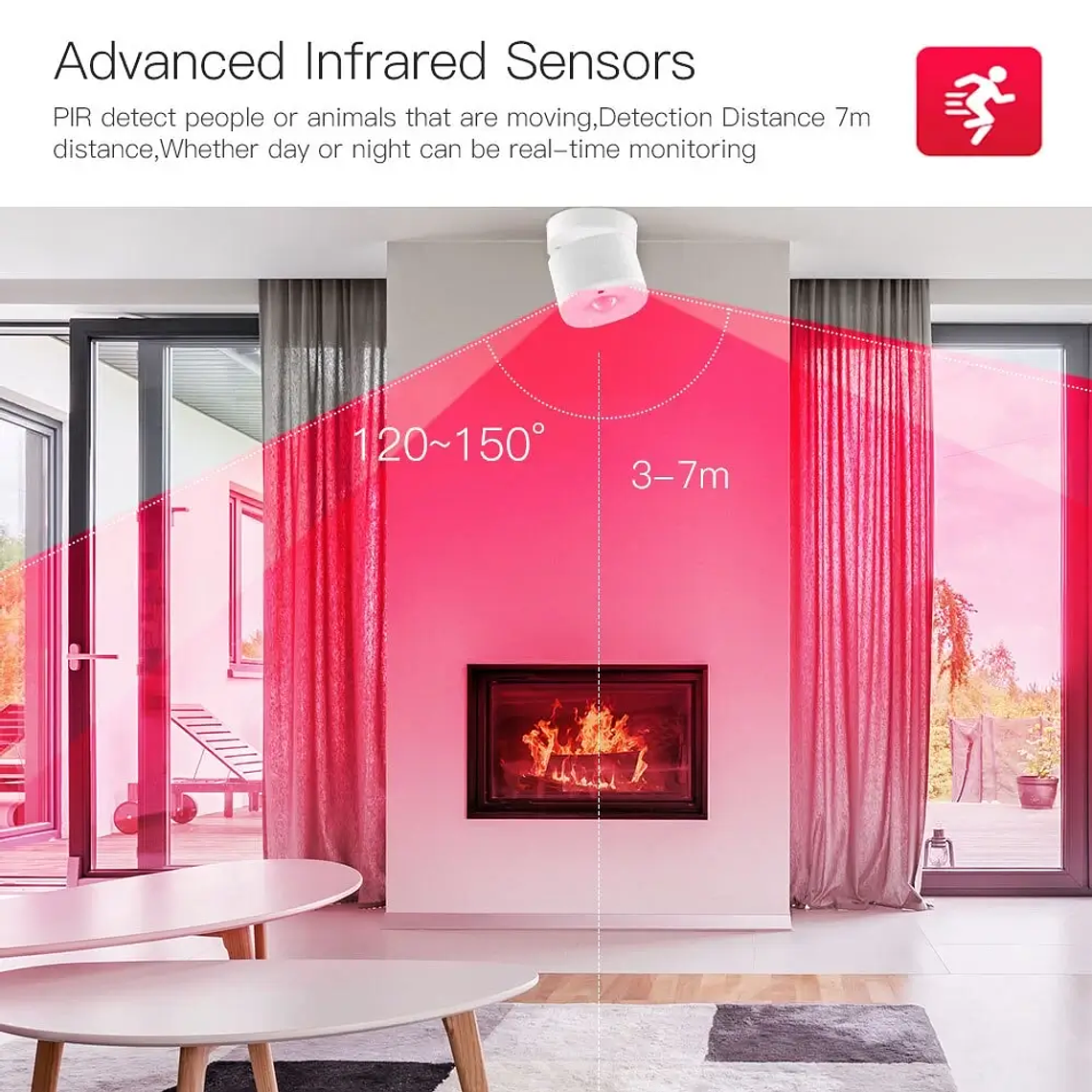 Zigbee - Sensor Movimiento PIR / Iluminancia Modular - Tuya Smart Life 3