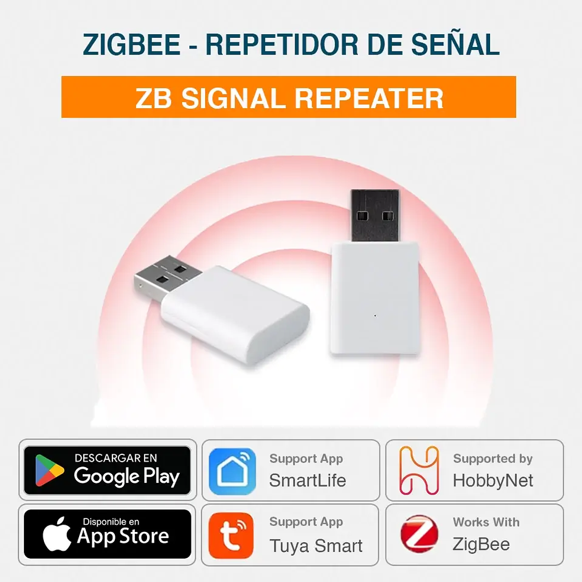Zigbee - Repetidor de Señal - Tuya Smart Life 1