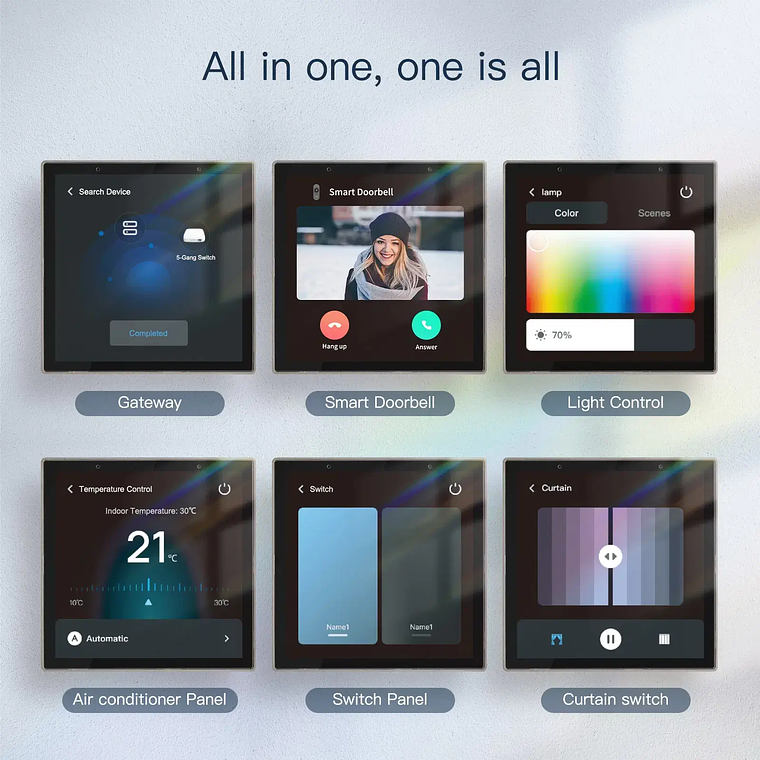 WiFi - Panel de Control Central Alexa Integrado - Tuya Smart Life 14