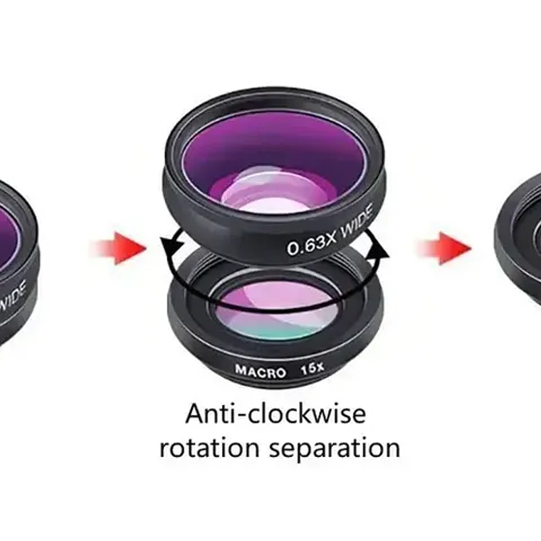 Kit De Lentes Para Celular Apexel 10 En 1 APL-DG10 12